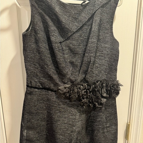 Gorgeous tweed David Meister dress with statement waist - Picture 1 of 5